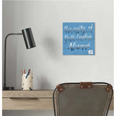 10x10 UNC Alumni Sign